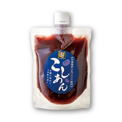 北海道産小豆使用 こしあんスパウト