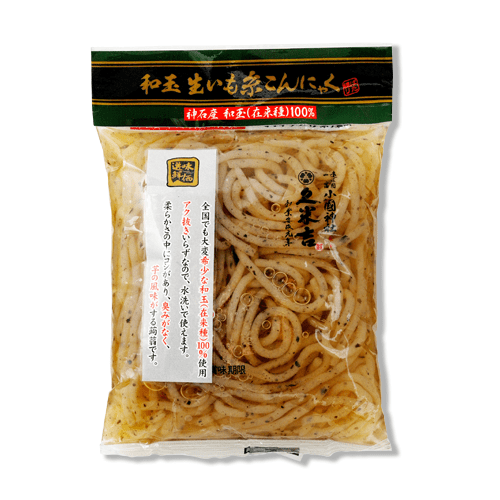 広島県産和玉 生いも糸こんにゃく